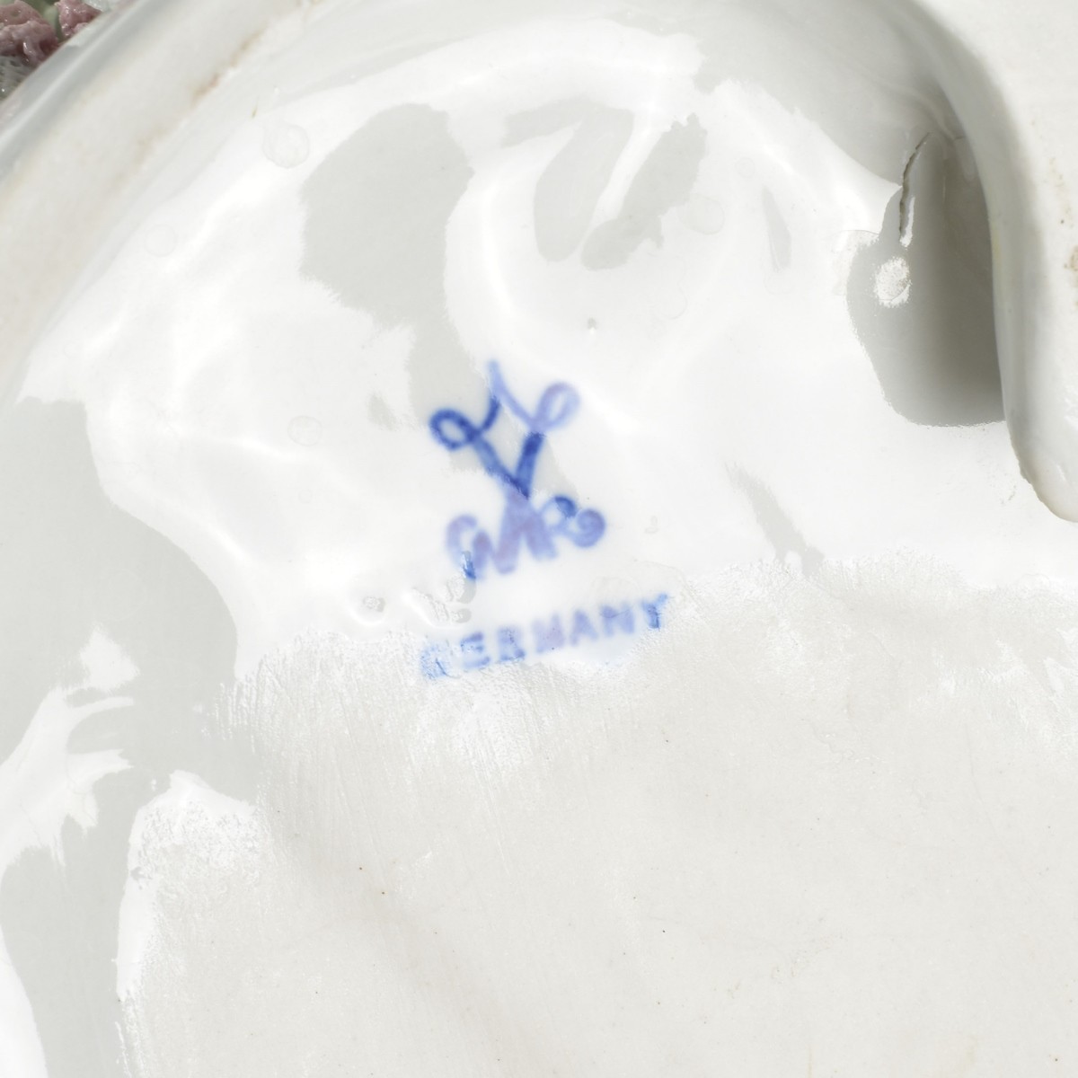 German Porcelain Lace Sculptures