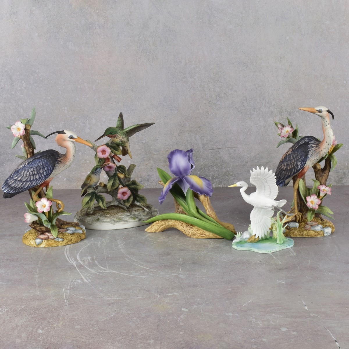 Painted Bisque Figurines