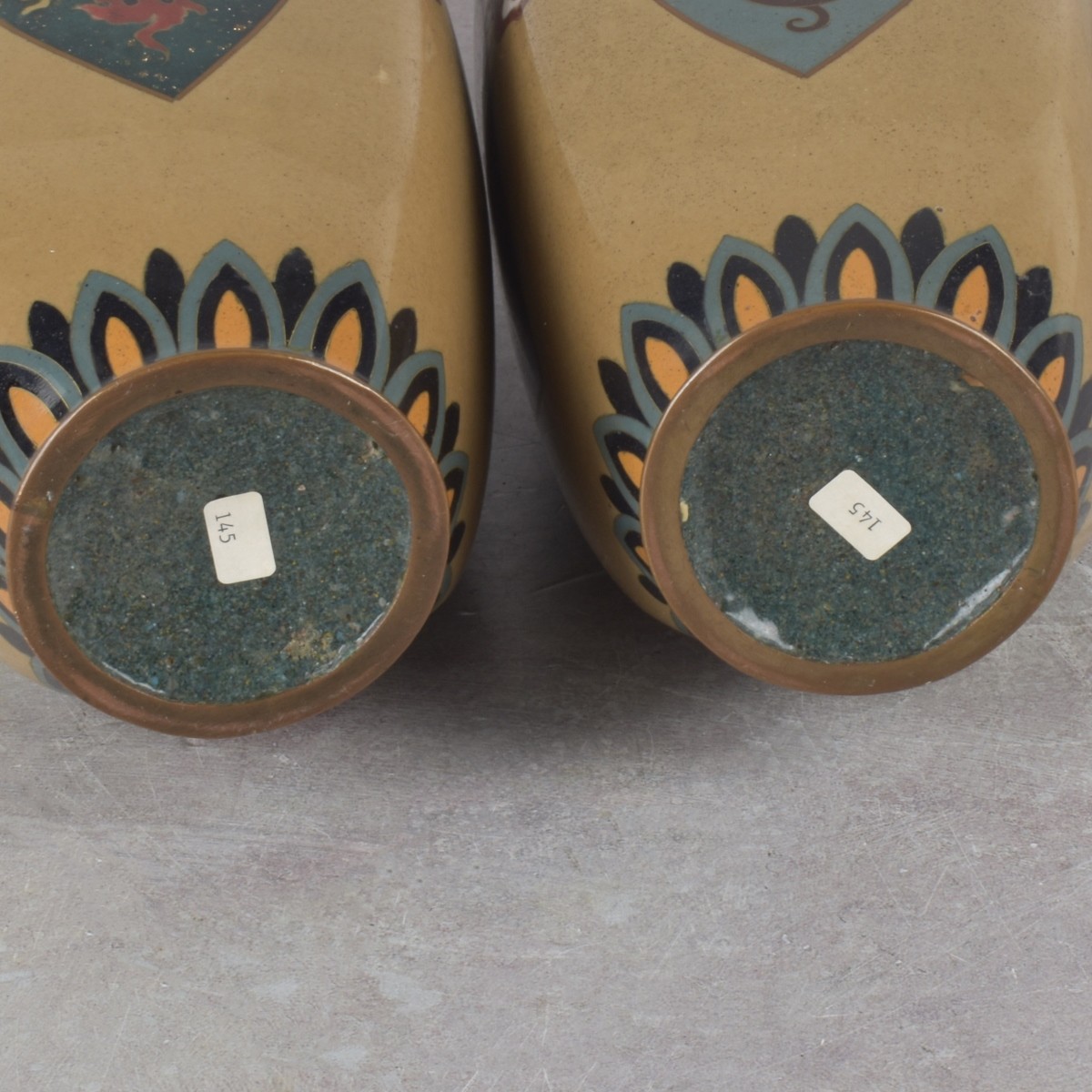 Japanese Cloisoinne Vases