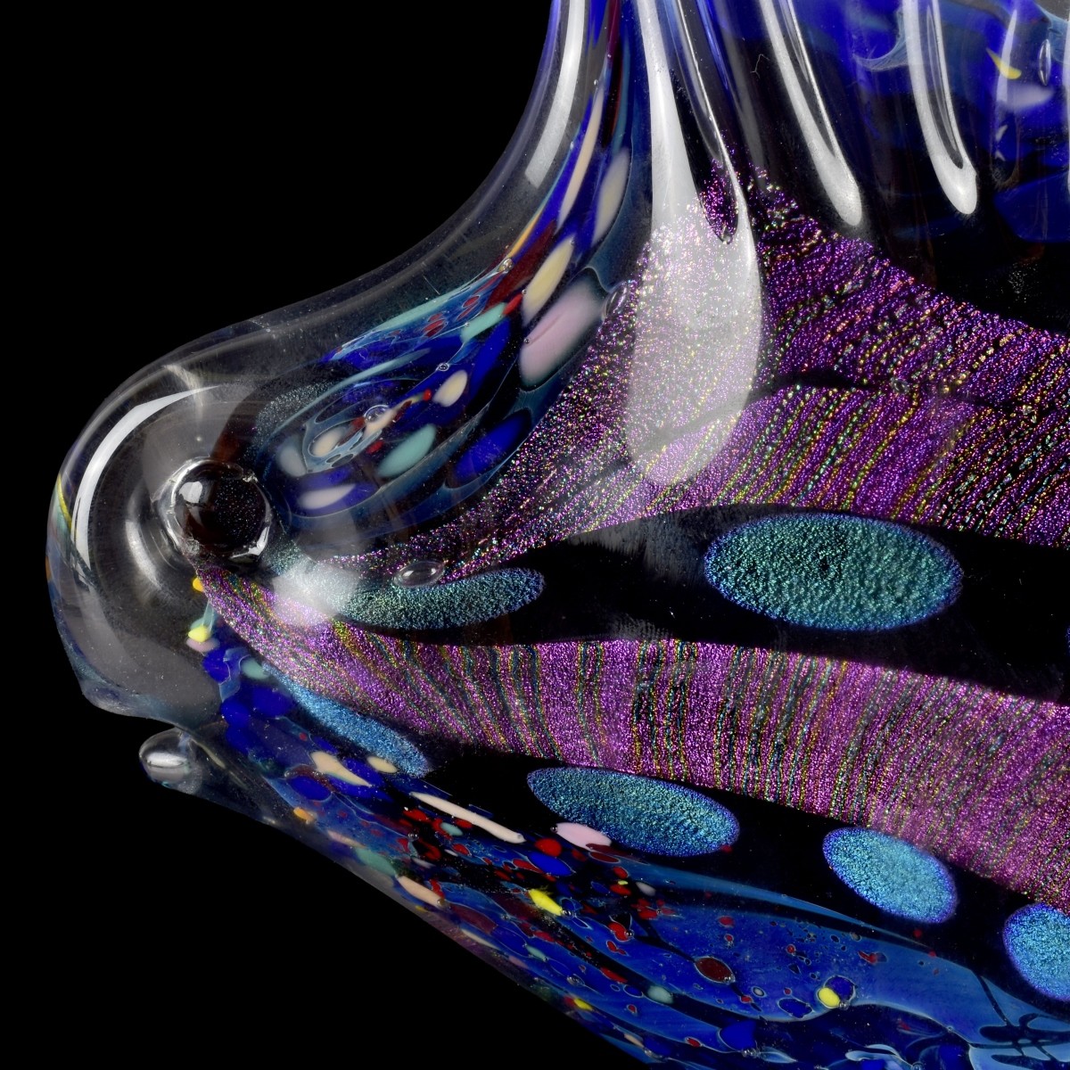 Vintage Murano Glass Fish Sculpture