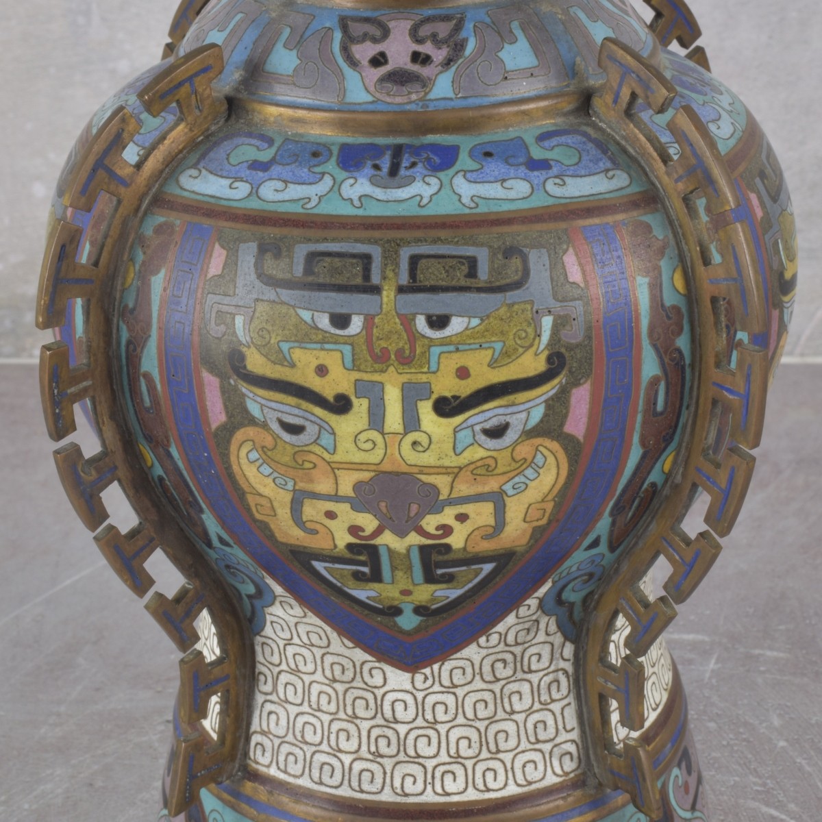 Chinese Cloisonne Vase