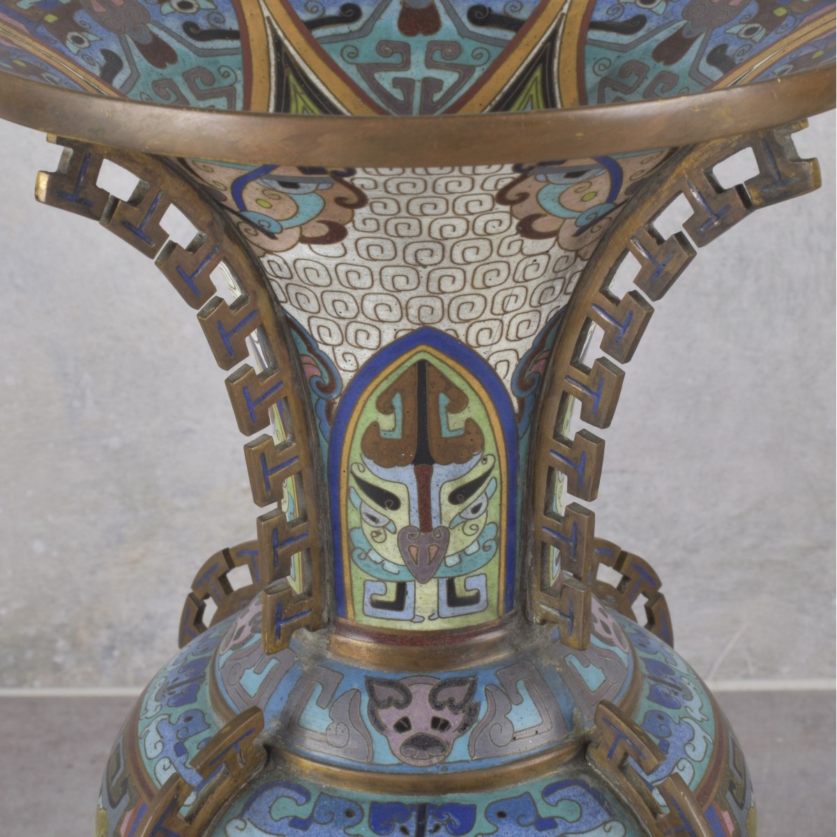 Chinese Cloisonne Vase