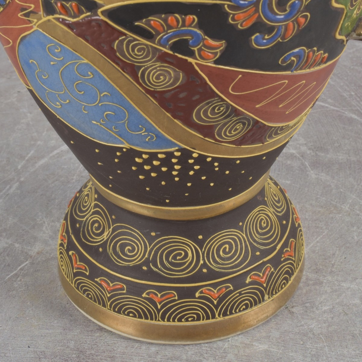 Japanese Satsuma Porcelain Vases