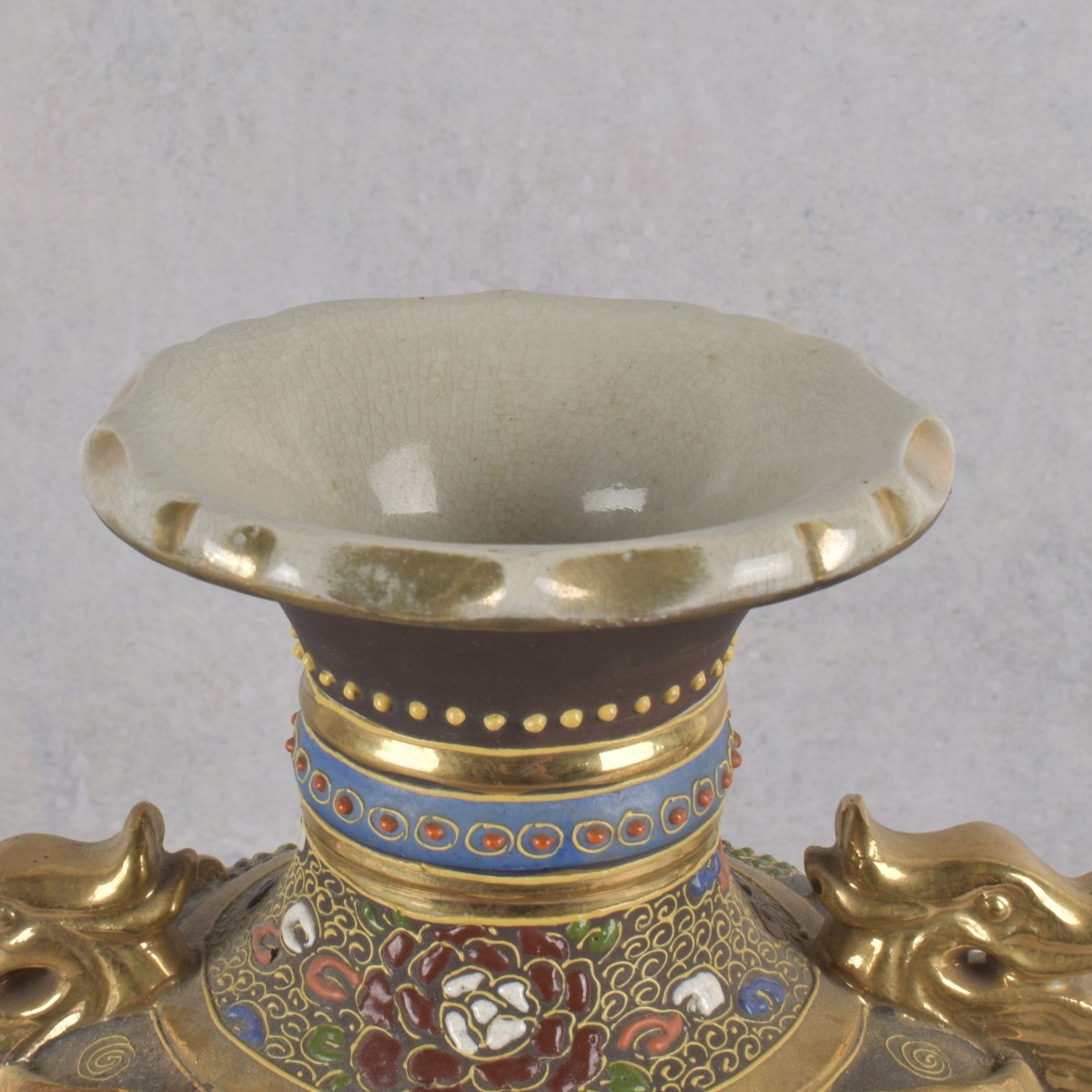 Japanese Satsuma Porcelain Vases