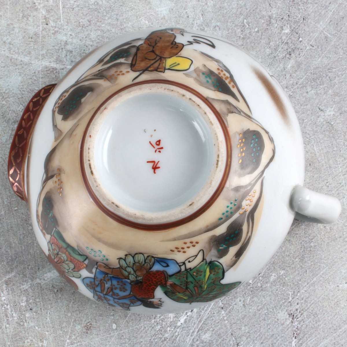 Vintage Japanese Satsuma Porcelain Tea Sets