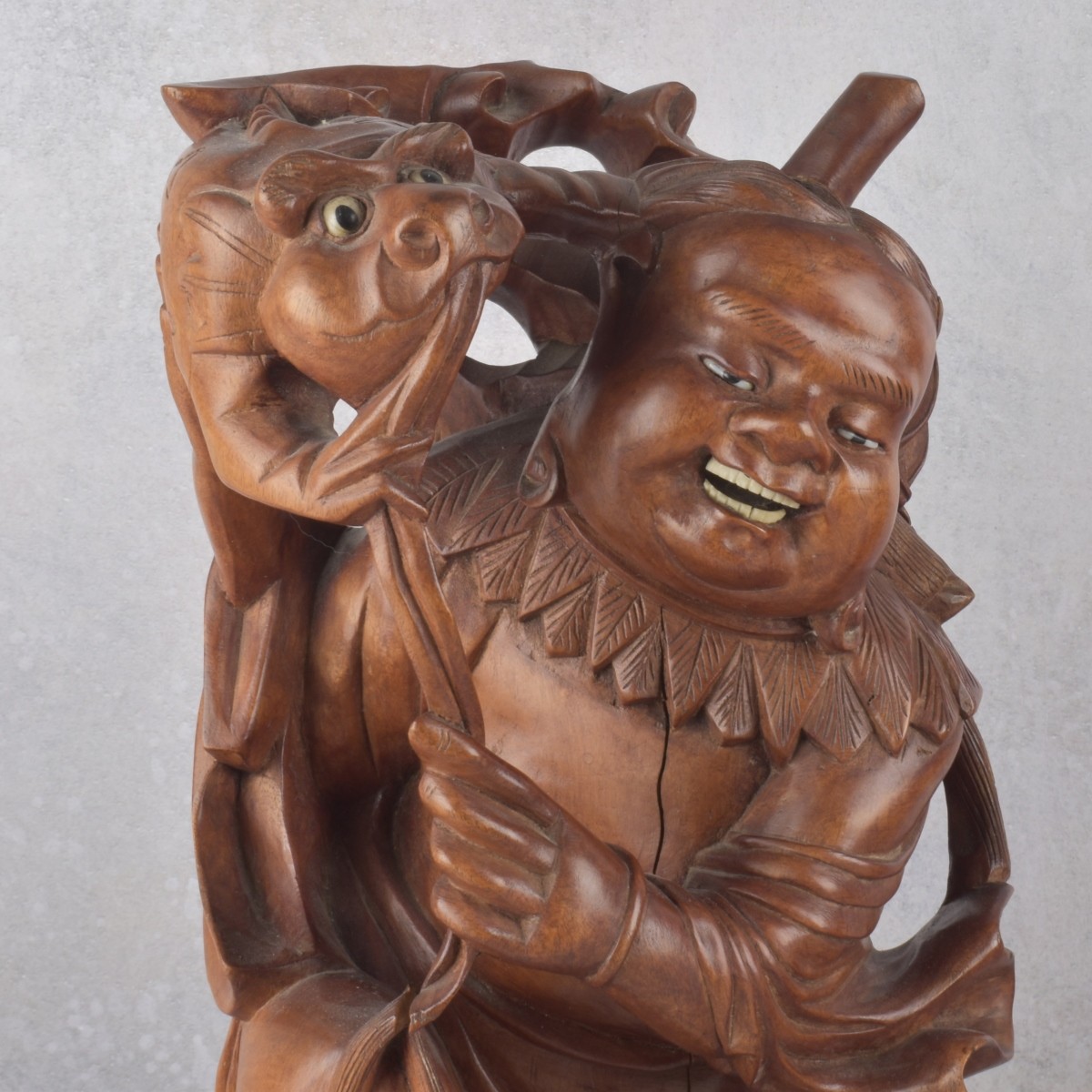 Antique Carved Chinese Wood Sculptures