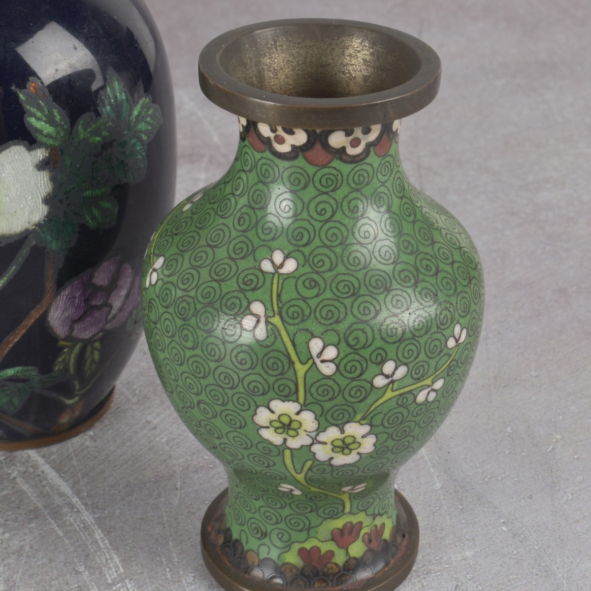 Japanese Cloisonne Vases