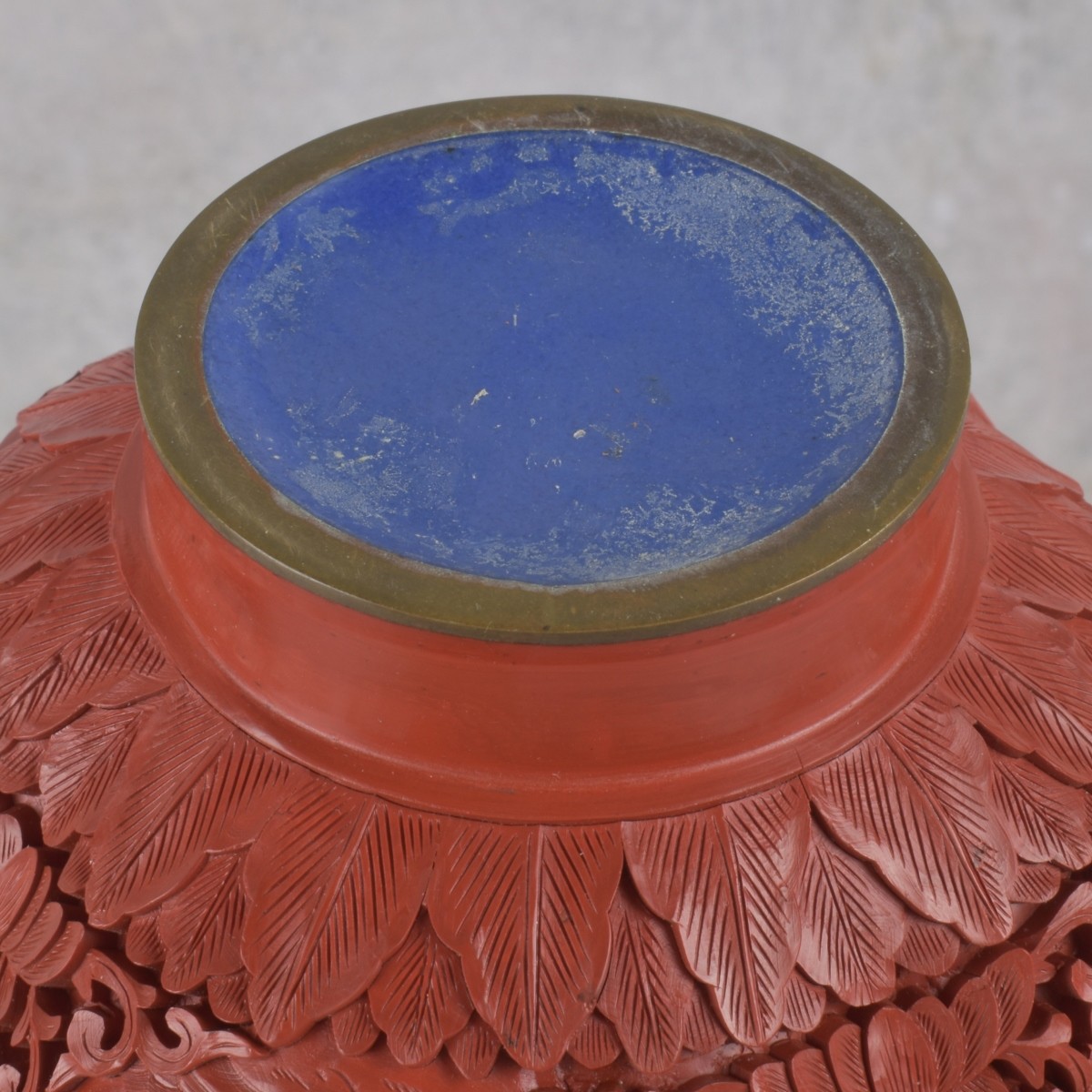 Vintage Chinese Cinnabar