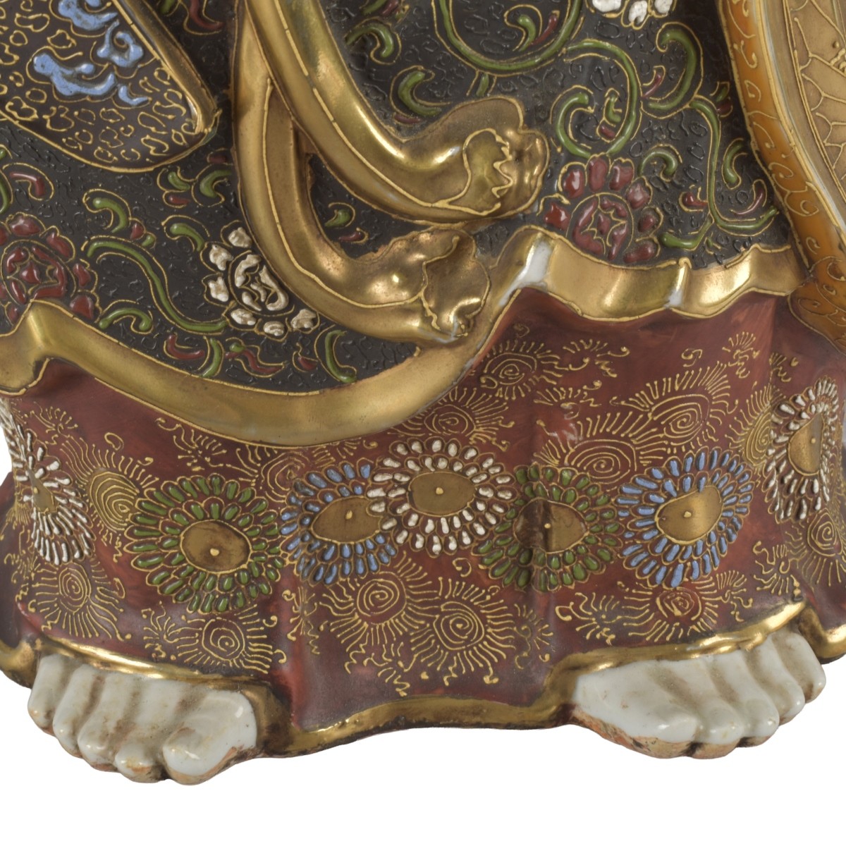 Vintage Japanese Kutani Sculpture