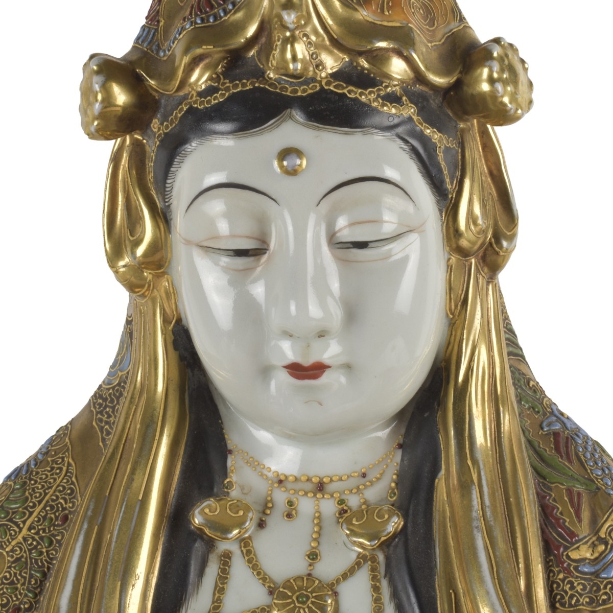 Vintage Japanese Kutani Sculpture