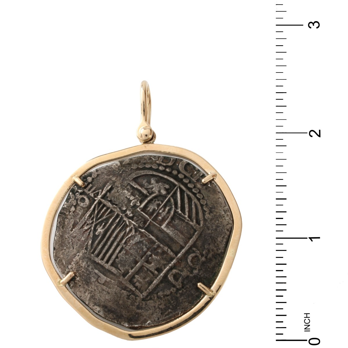 Atocha Coin and 14K Pendant