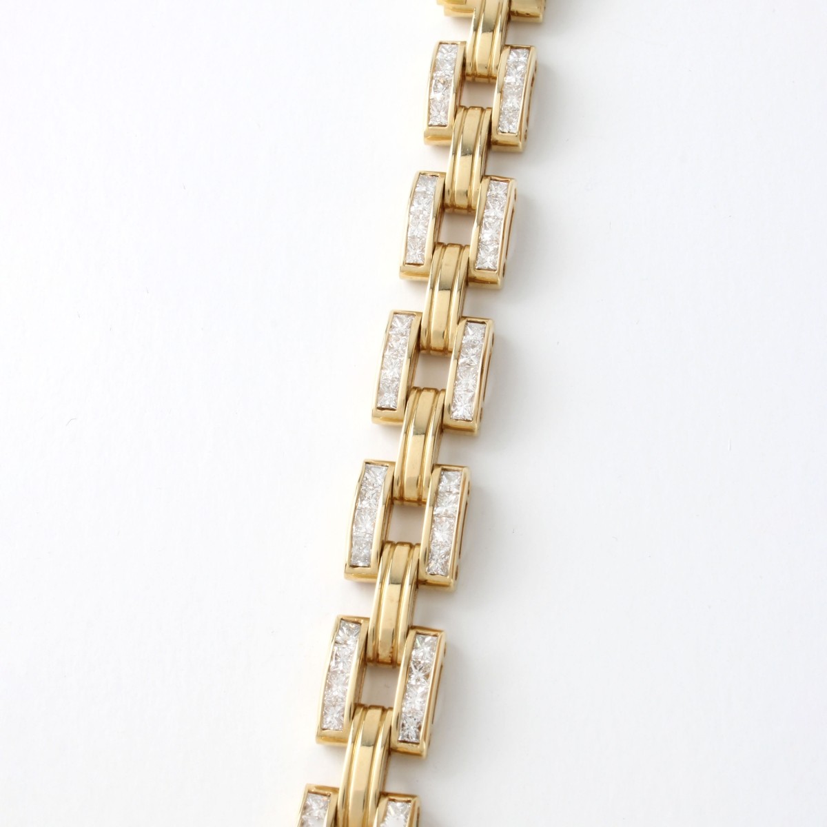 Diamond and 14K Bracelet