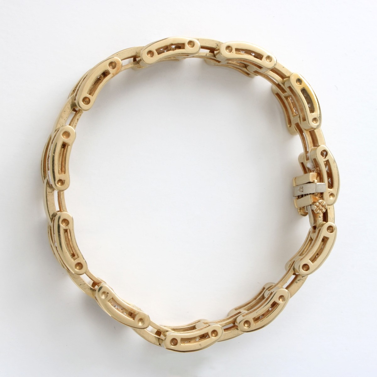 Diamond and 14K Bracelet