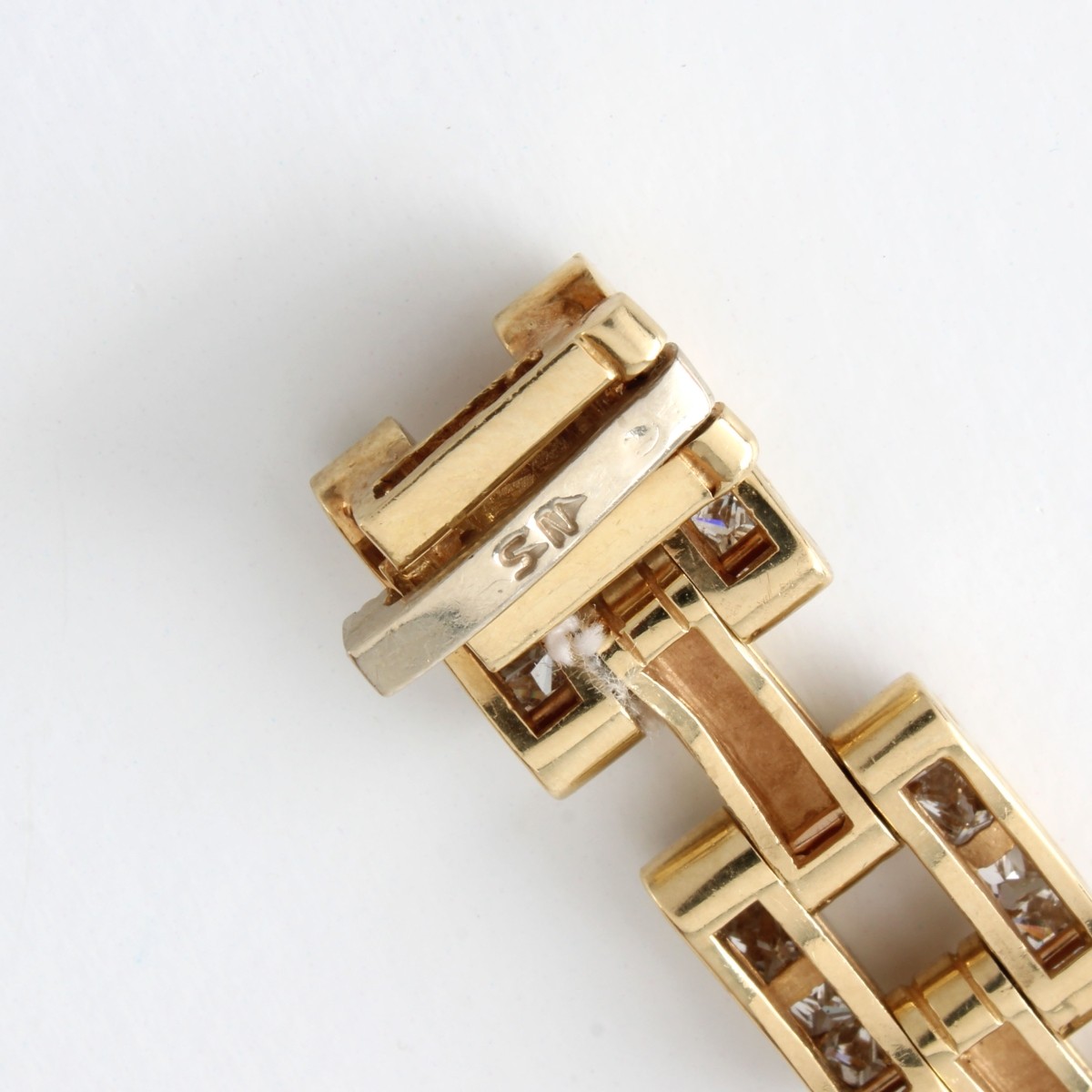 Diamond and 14K Bracelet