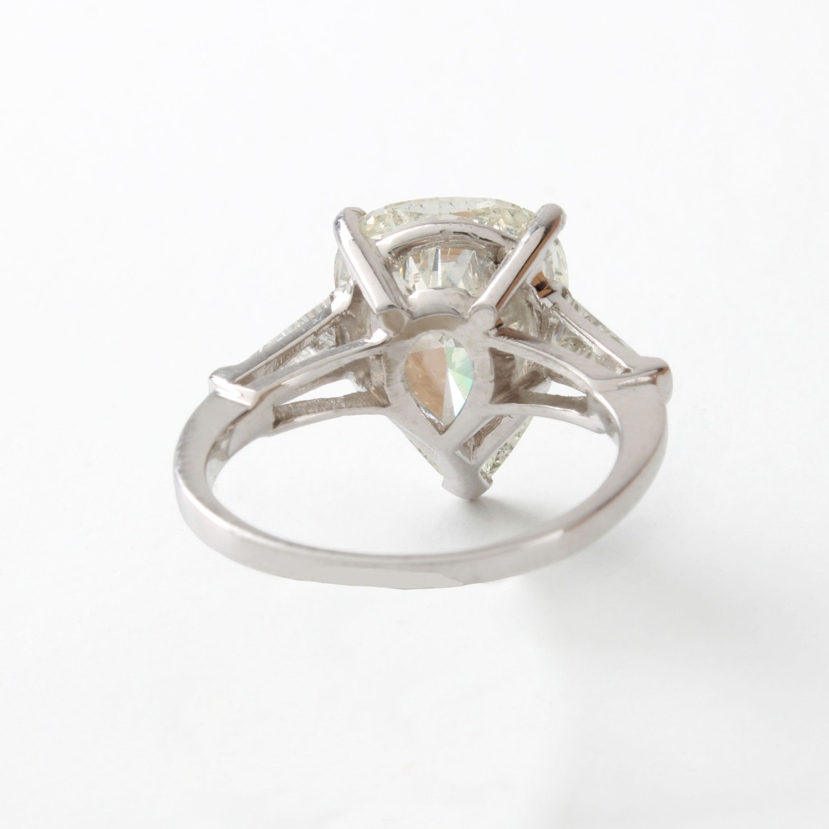 EGL Diamond and Platinum Ring