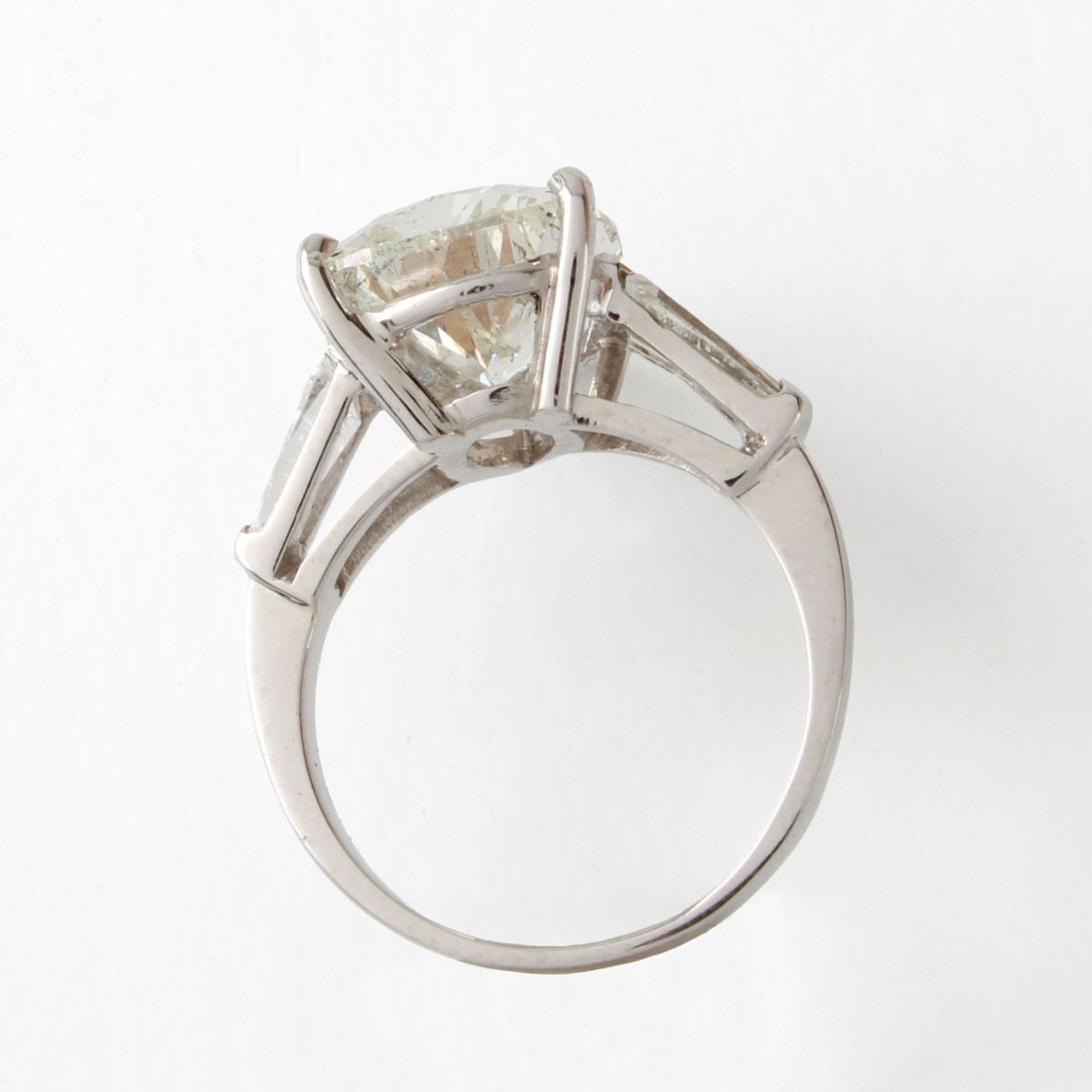 EGL Diamond and Platinum Ring