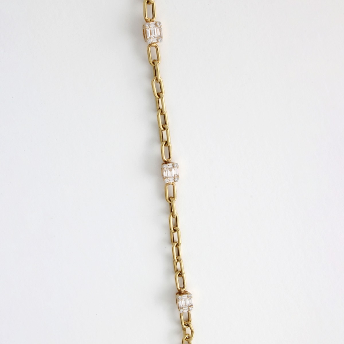 Diamond and 18K Bracelet