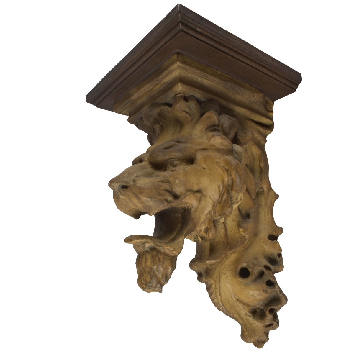 Lion Head Wall Sconce