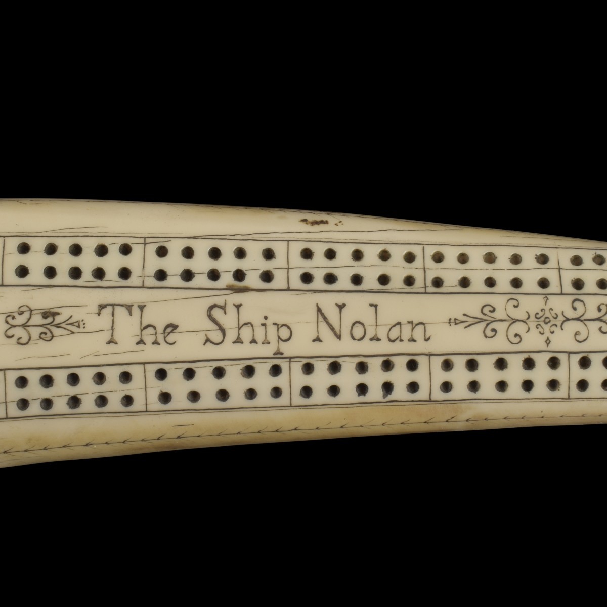 Faux Engraved Scrimshaw