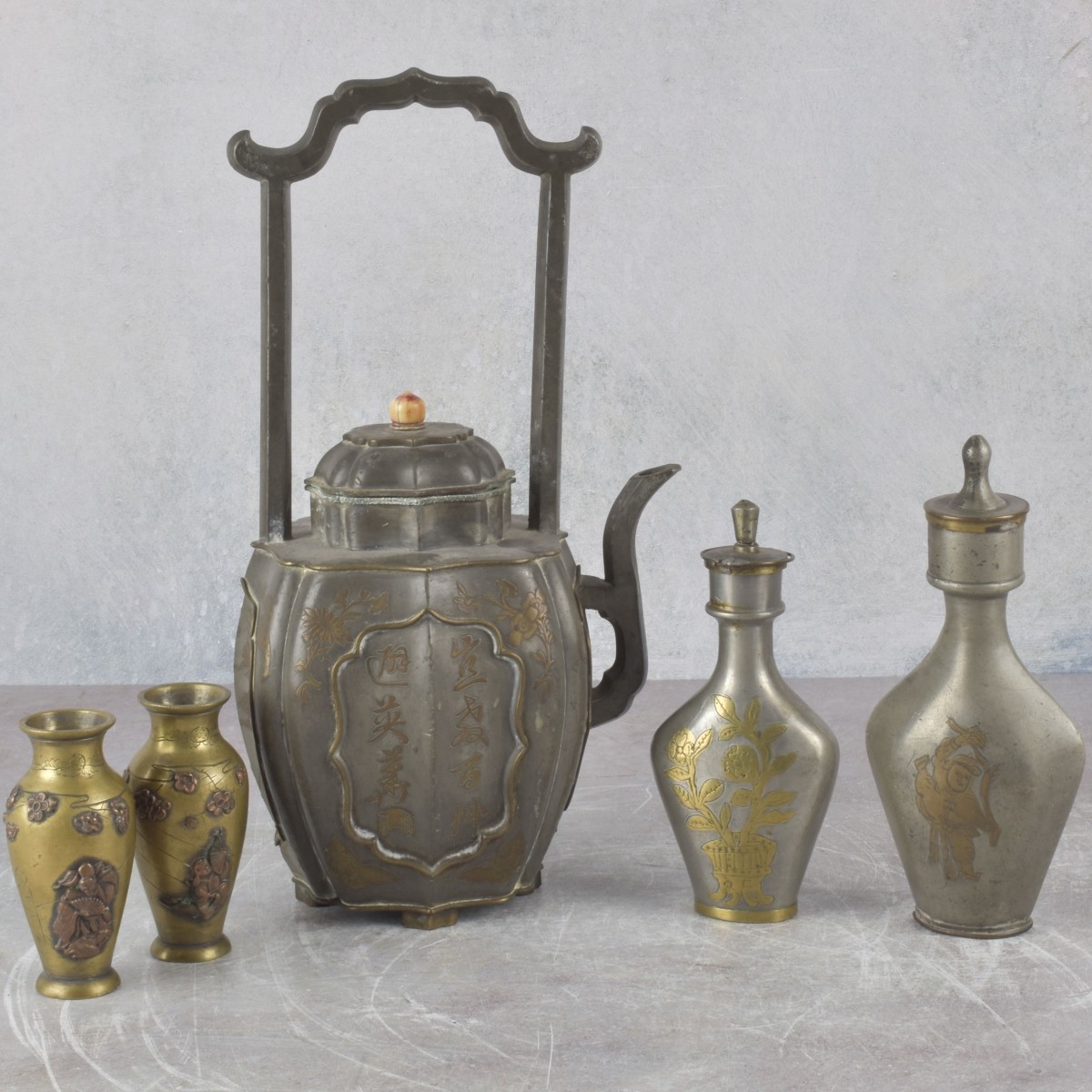 Collection of Asian Metal Ware