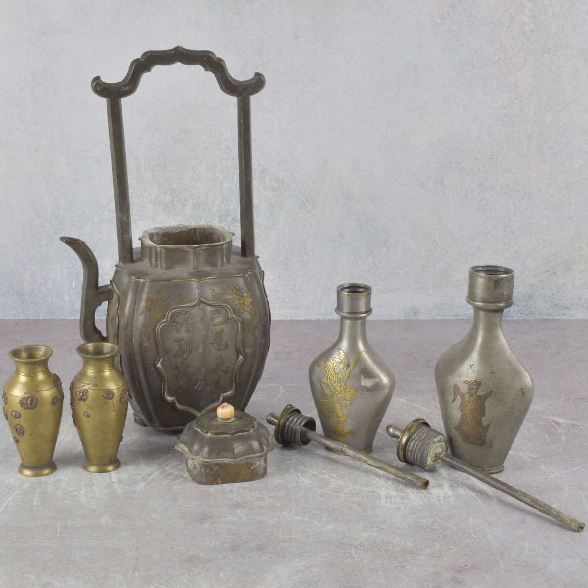 Collection of Asian Metal Ware