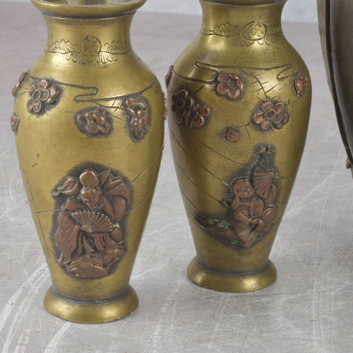 Collection of Asian Metal Ware