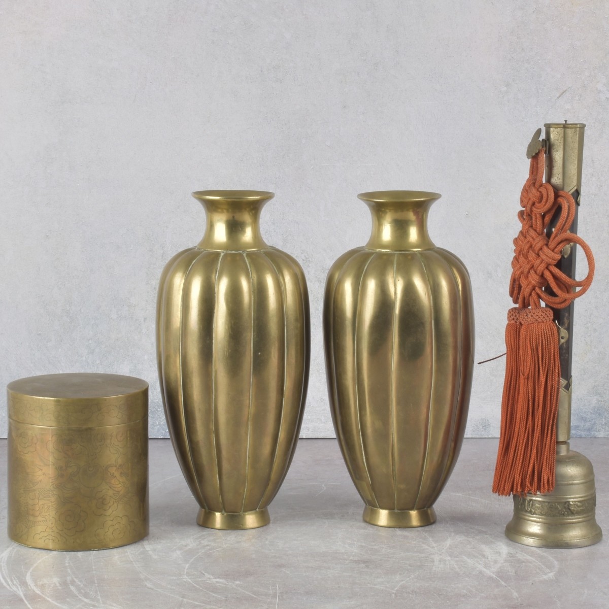 Collection of Brass Items