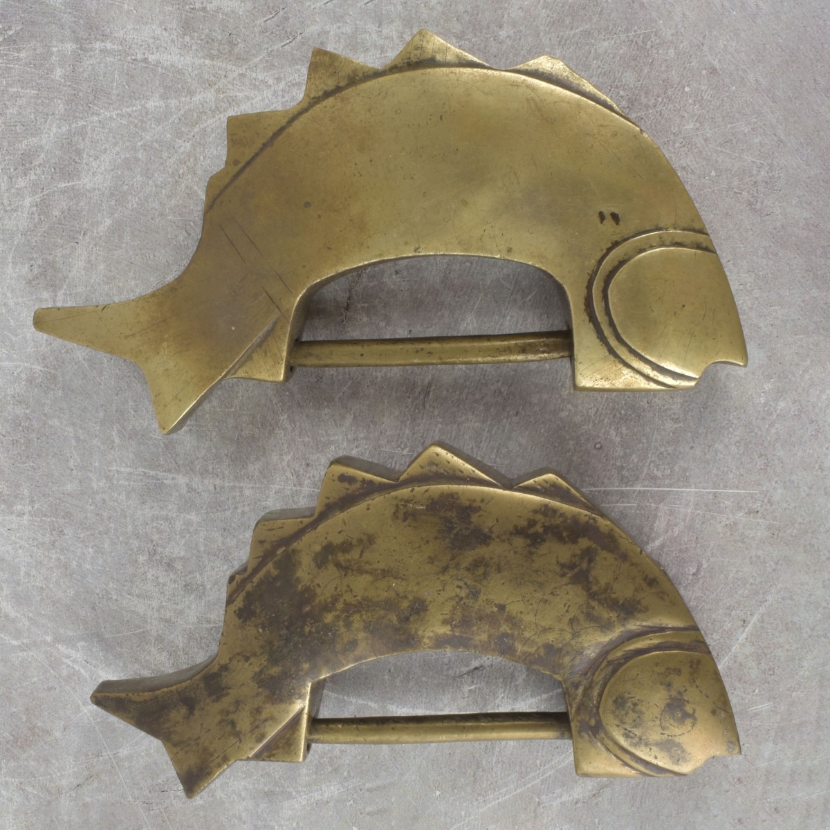 Antique Chinese Brass Locks