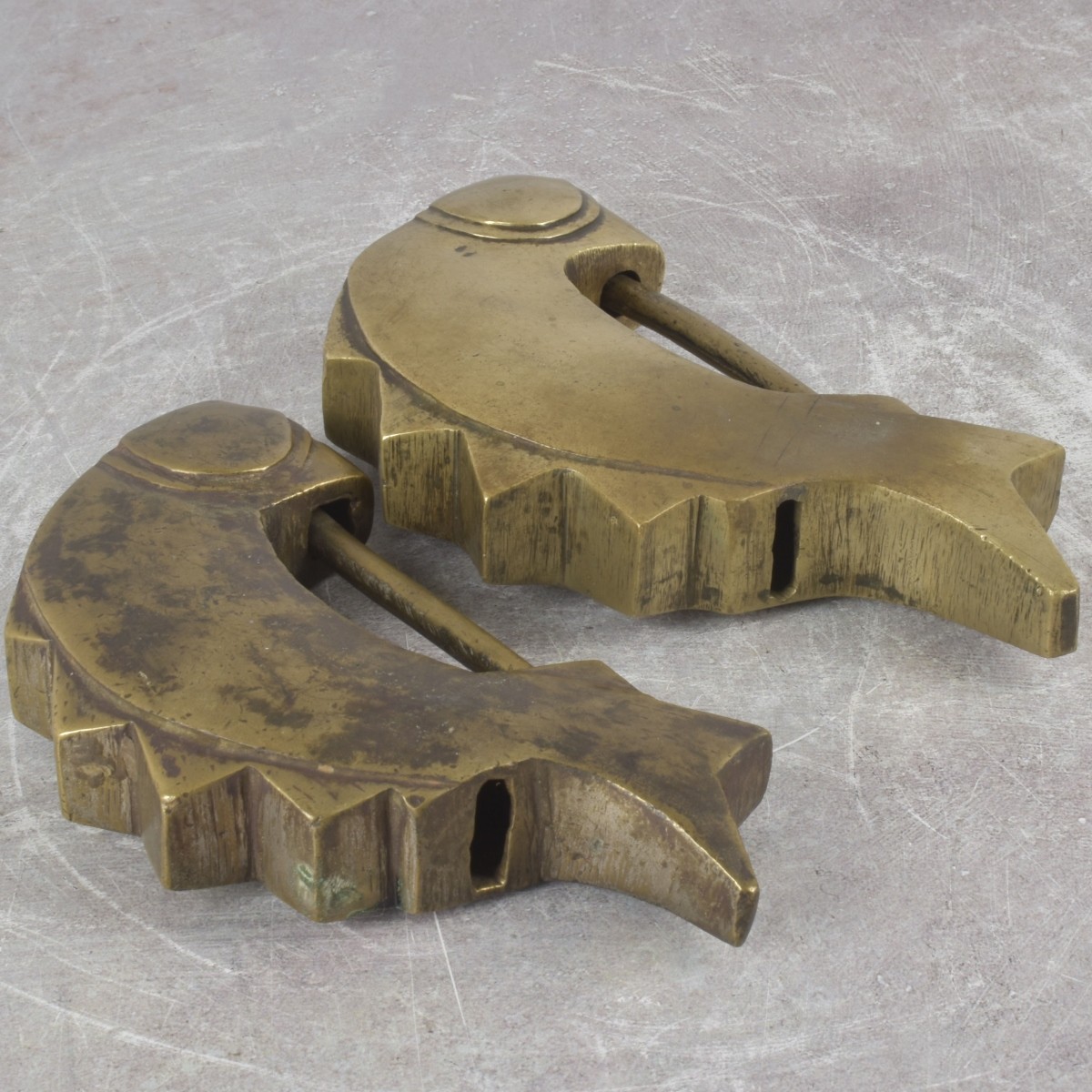 Antique Chinese Brass Locks