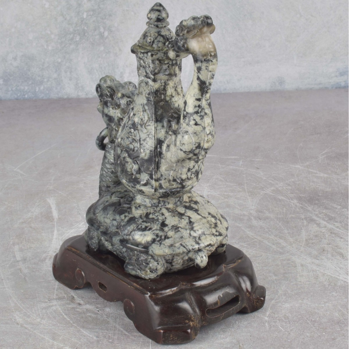 Antique Asian Boinite Wine Pot