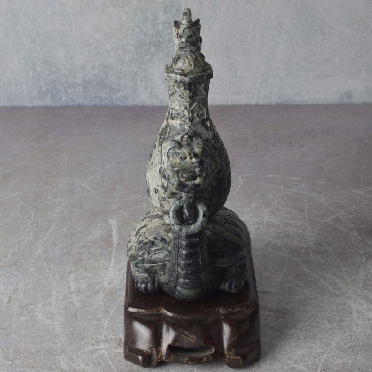 Antique Asian Boinite Wine Pot