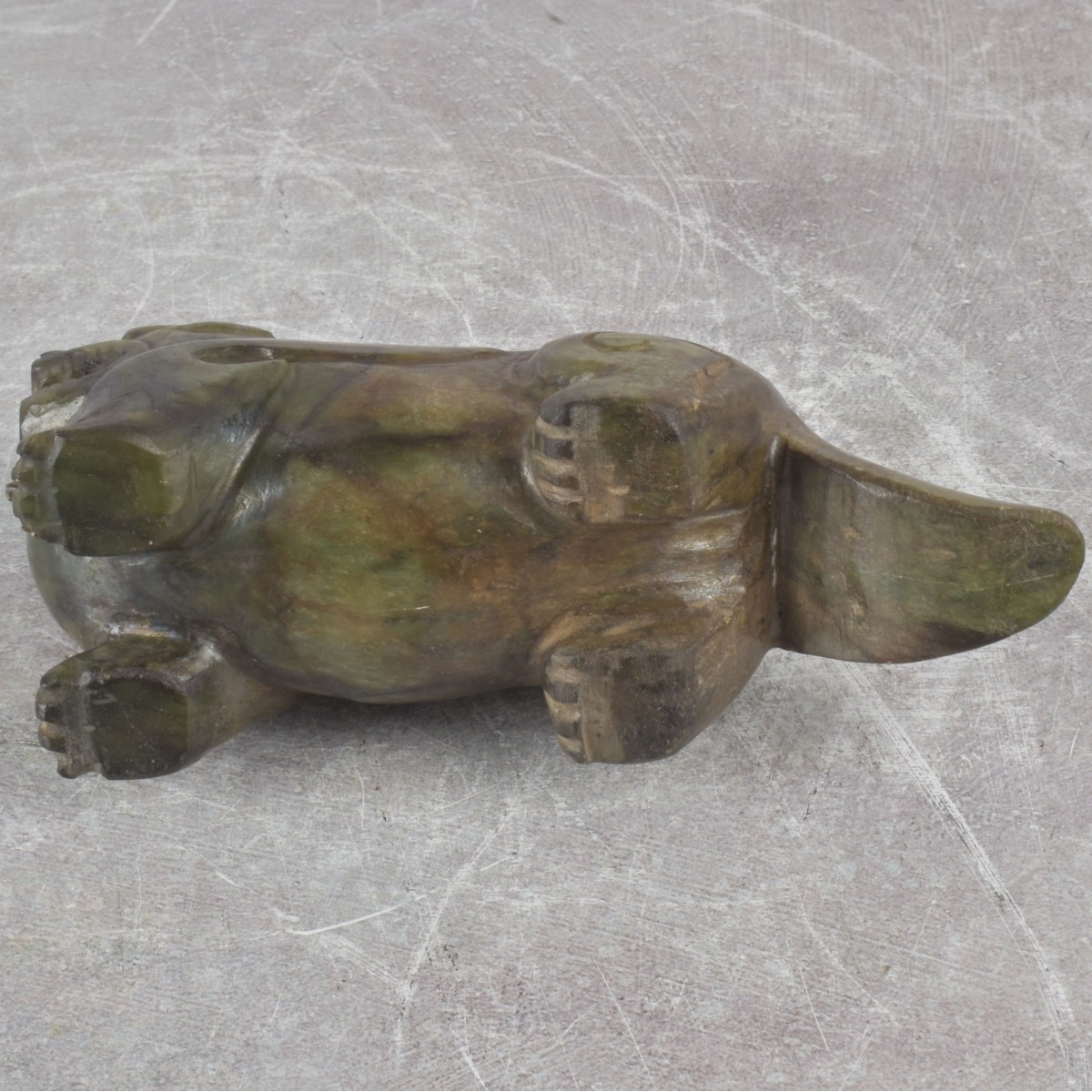 Carved Jade Foo Lion Dog