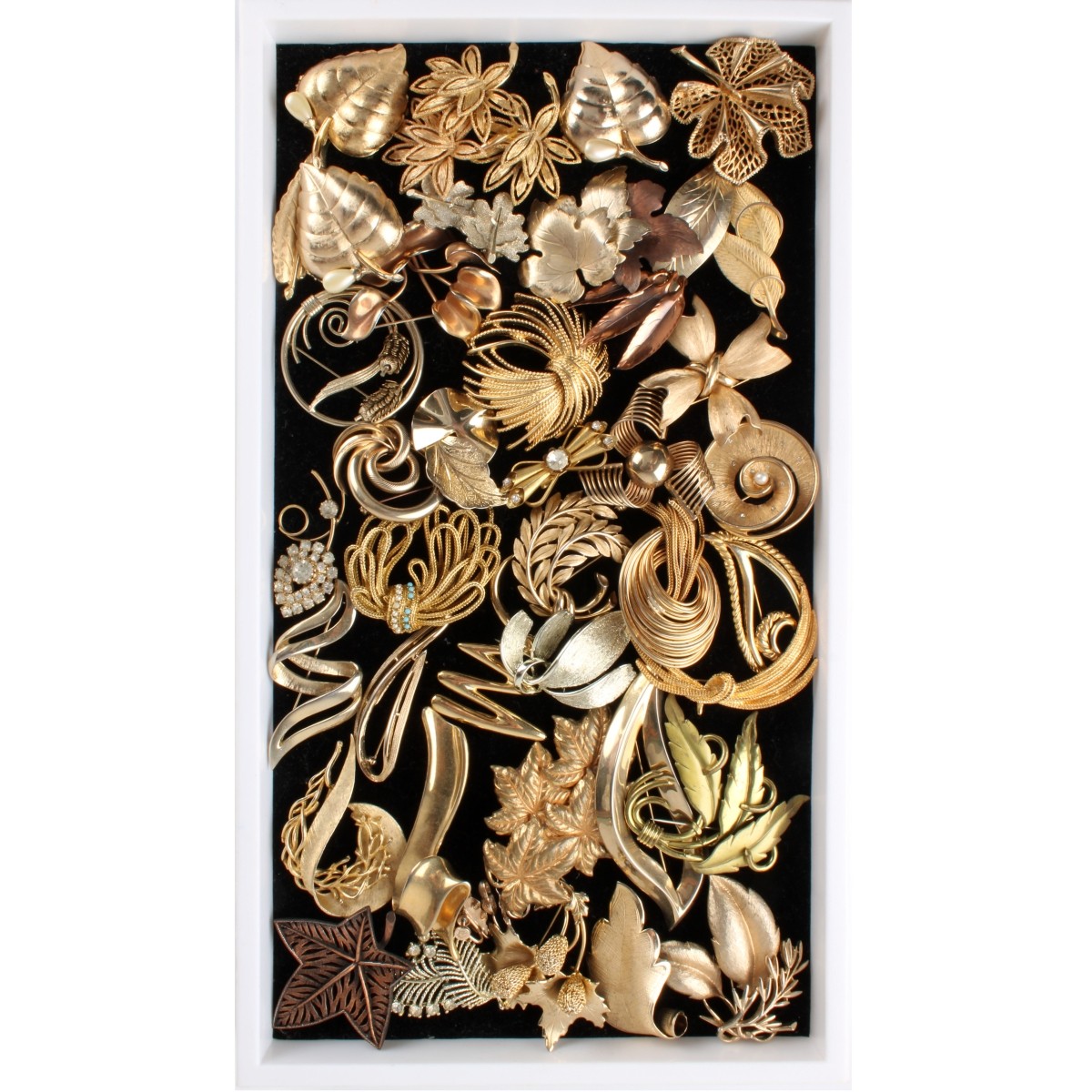 Tray Lot of Costume Pins
