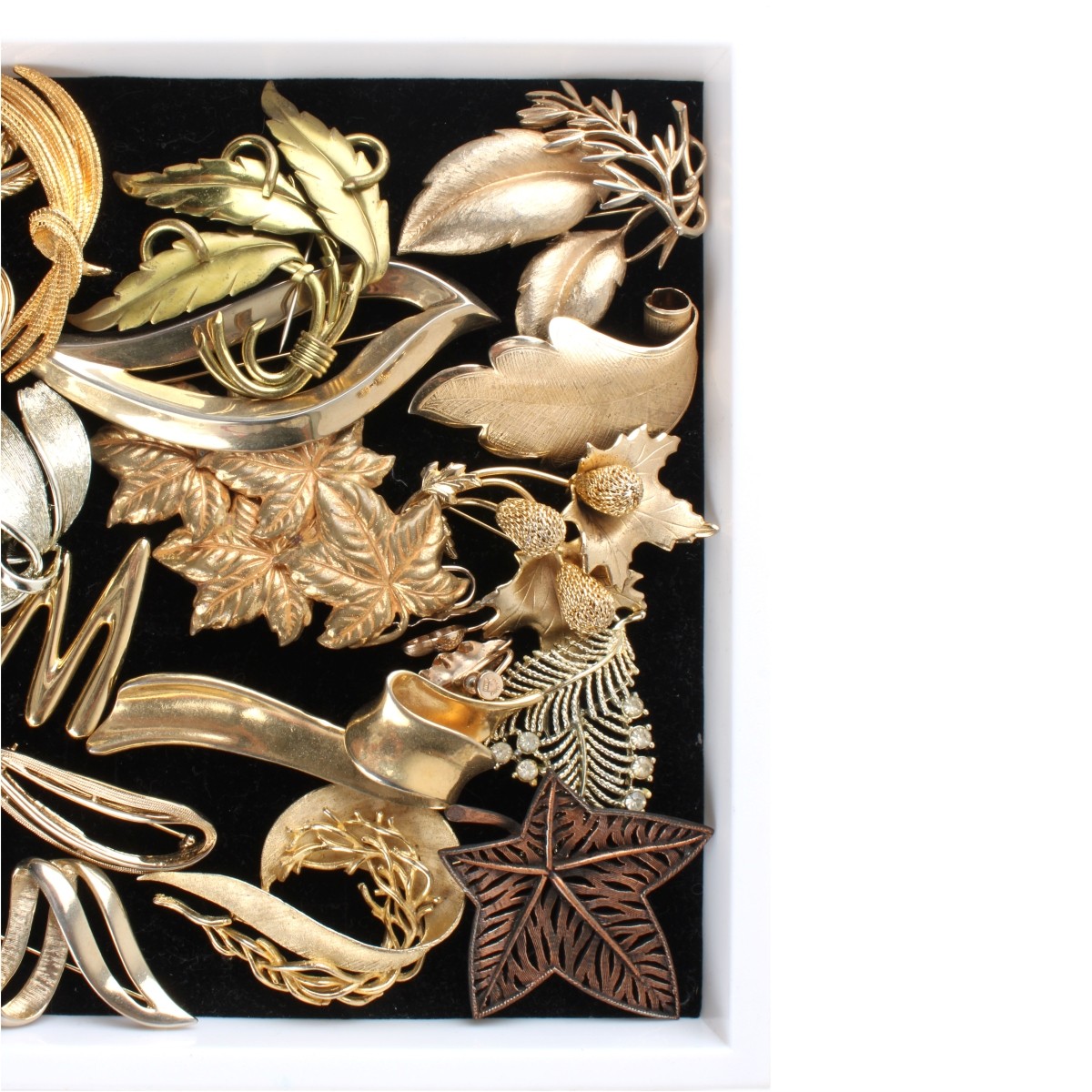 Tray Lot of Costume Pins