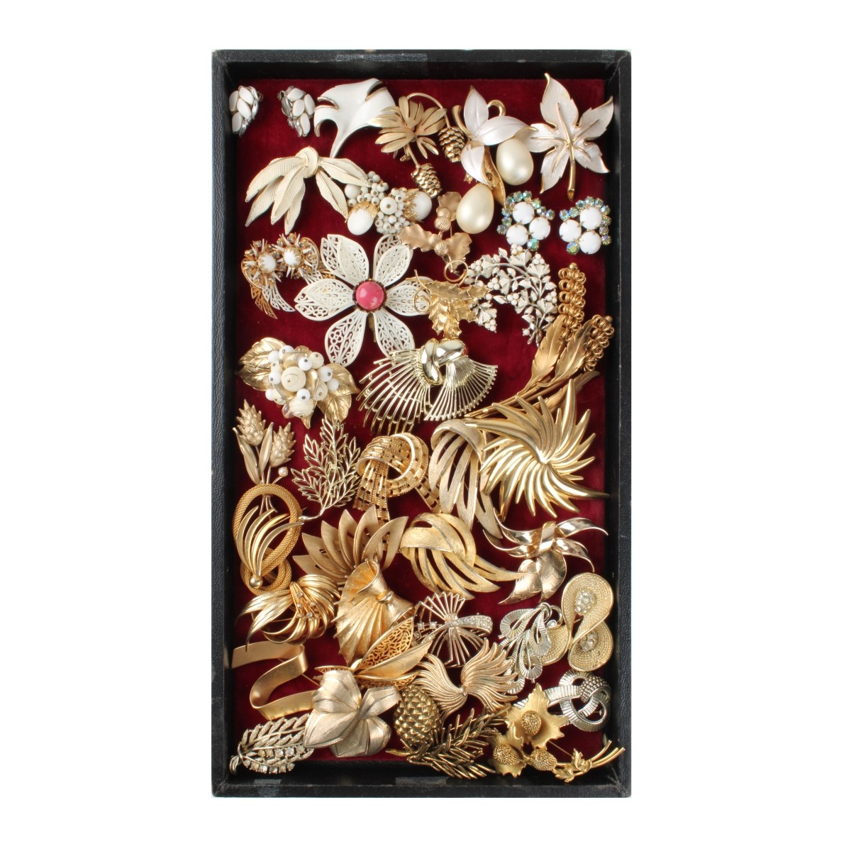 Tray Lot of Costume Pins