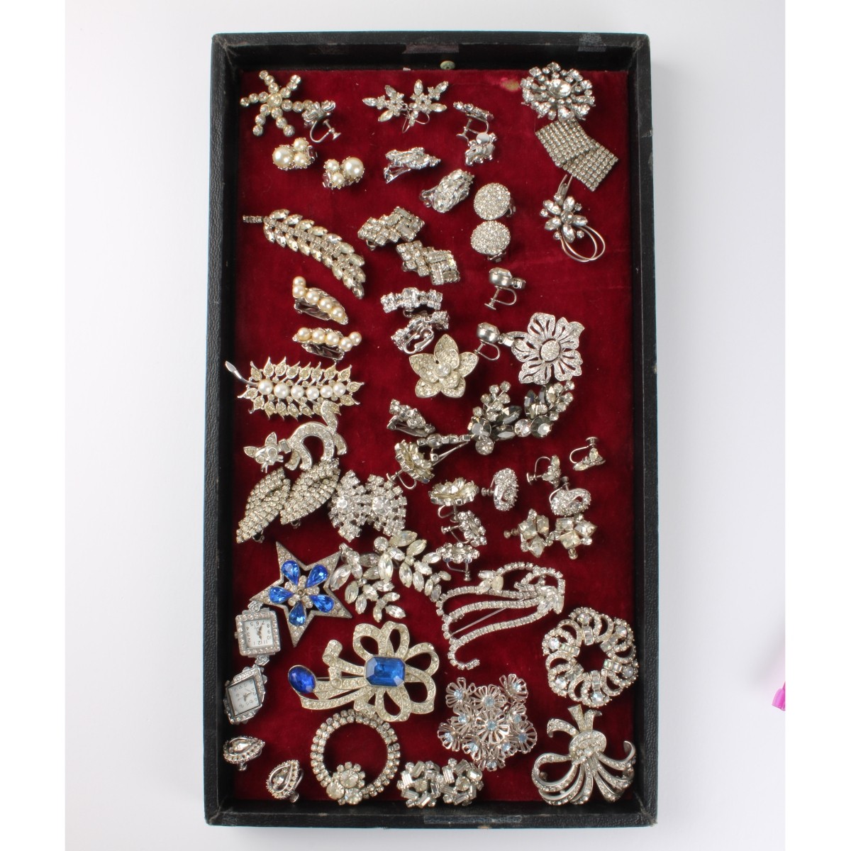 Tray of Costume Jewelry