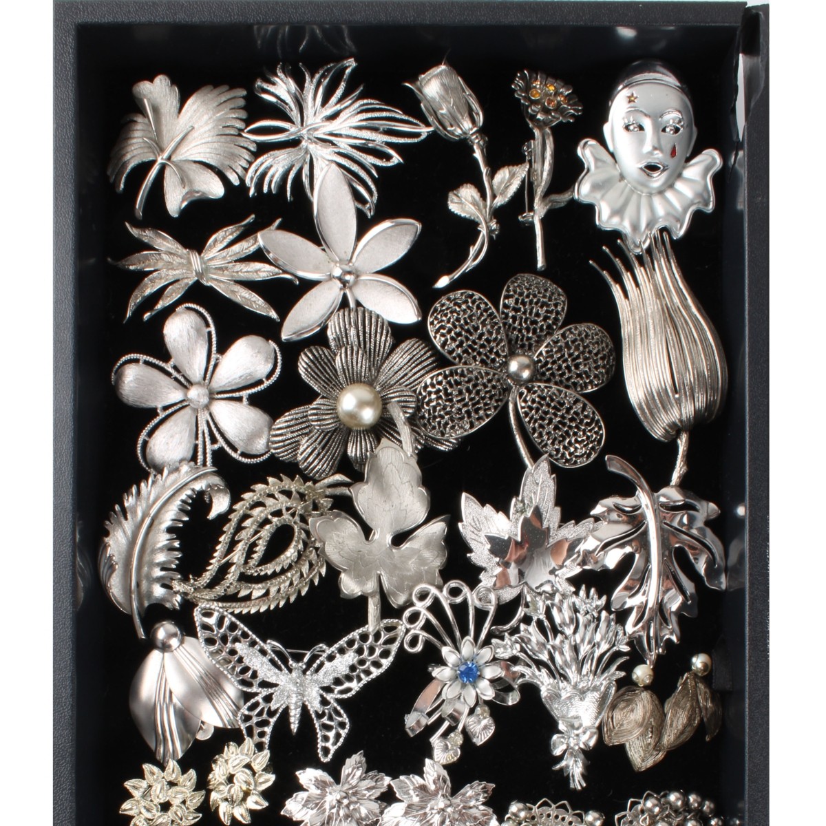 Tray Lot of Costume Pins