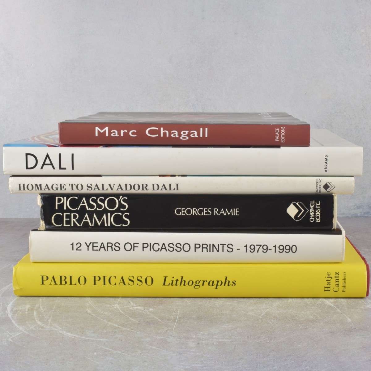 Collection of Renown Artist Books