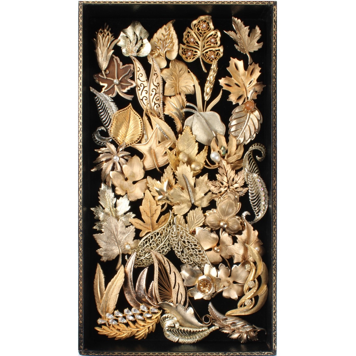 Tray Lot of Costume Pins