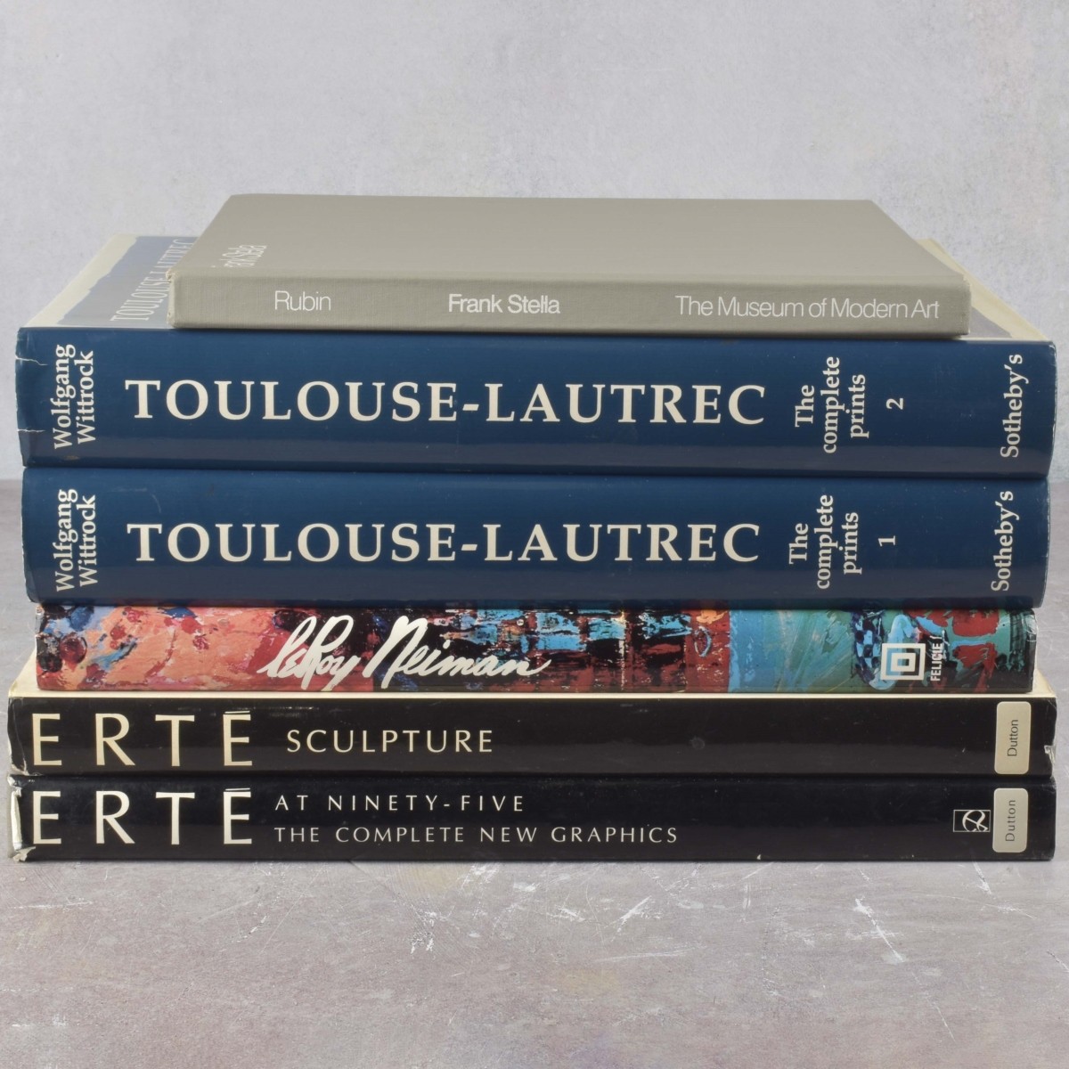 Collection of Renown Artist Books