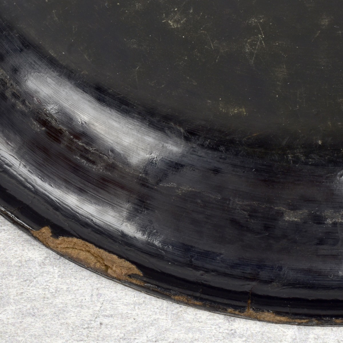 Chinese Lacquered Plate