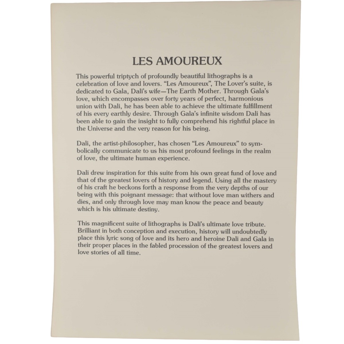 Salvador Dali, Spanish (1904 - 1989)