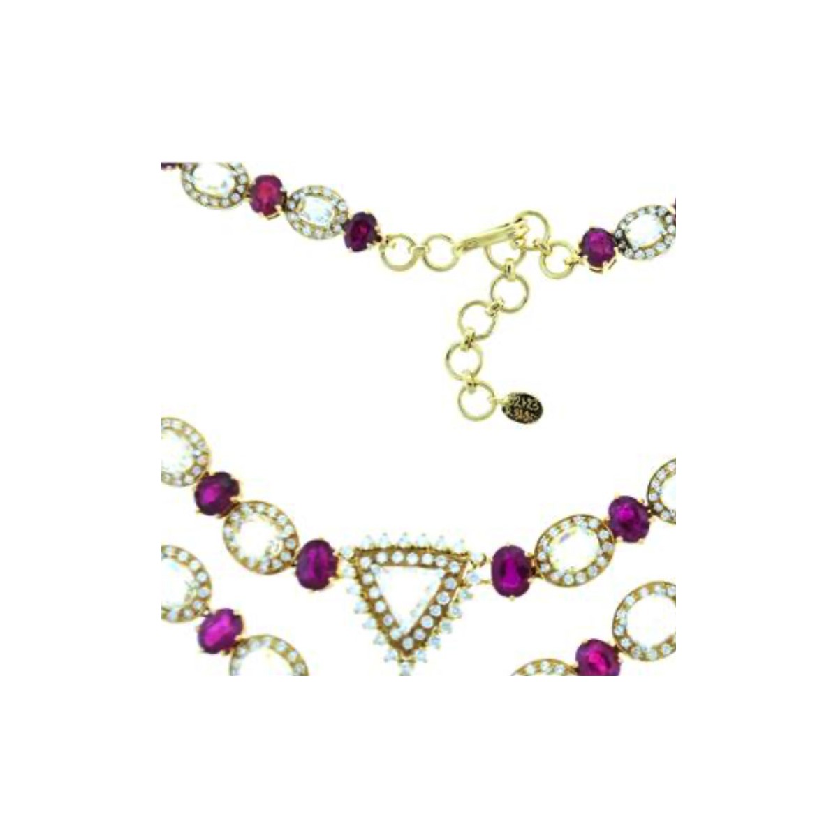 Burma Ruby, Diamond and 18K Necklace
