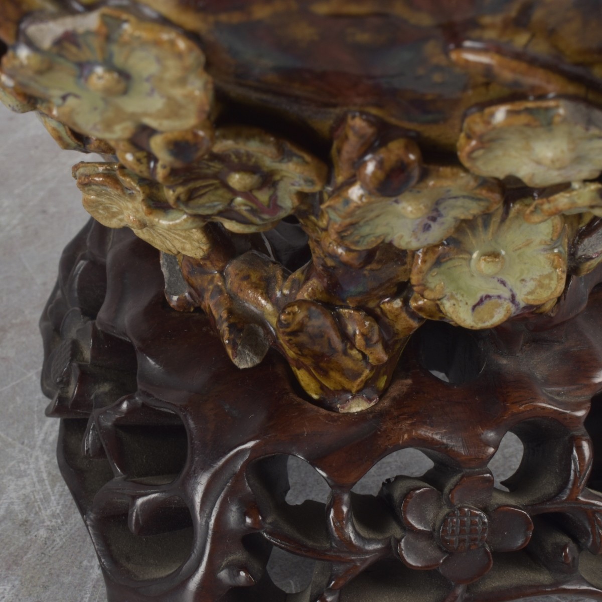 Antique Chinese Ceramic Brush Pot