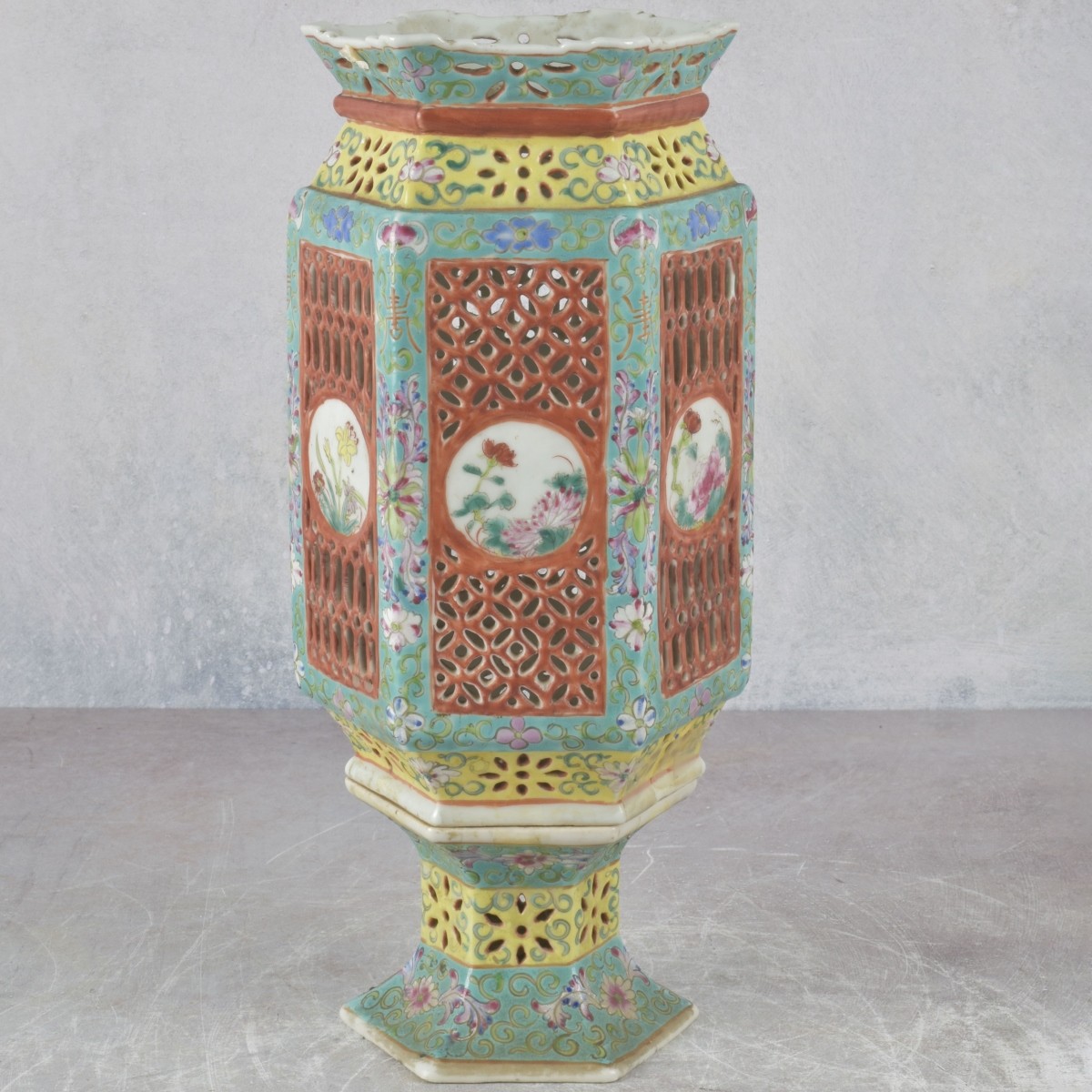 Chinese Porcelain Wedding Lantern