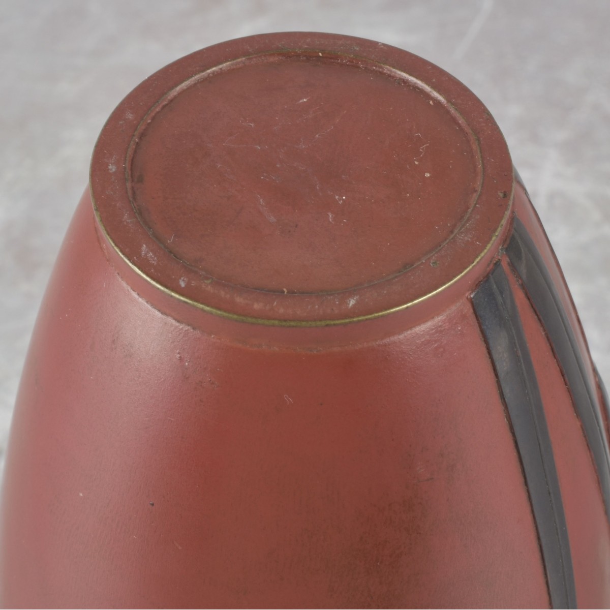 Japanese Bronze Vase with Silver Overlay