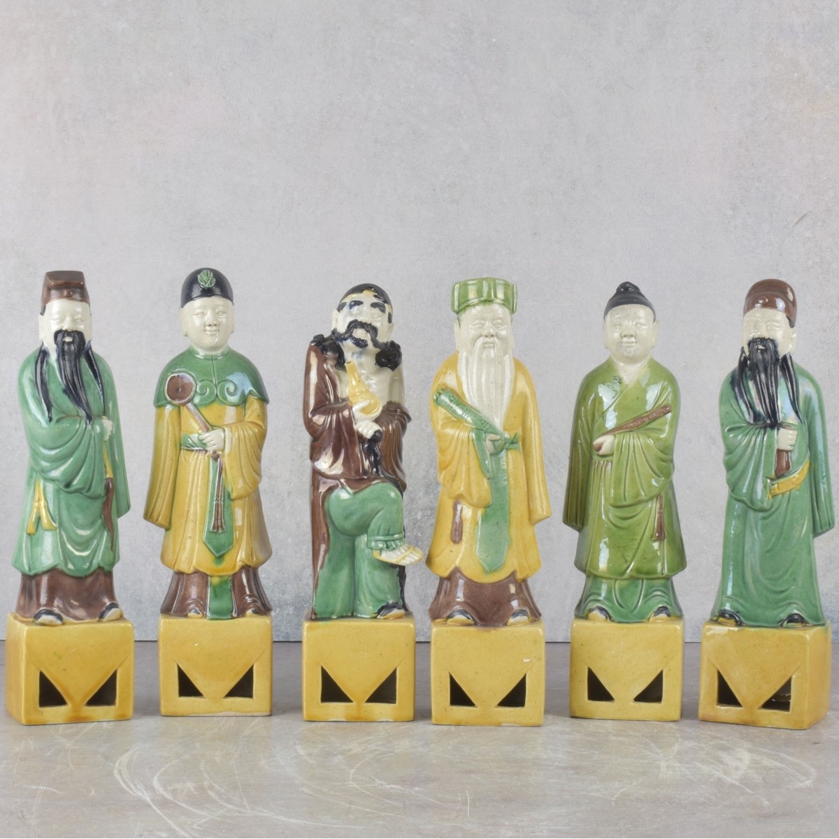 Antique Chinese Taoist Figures