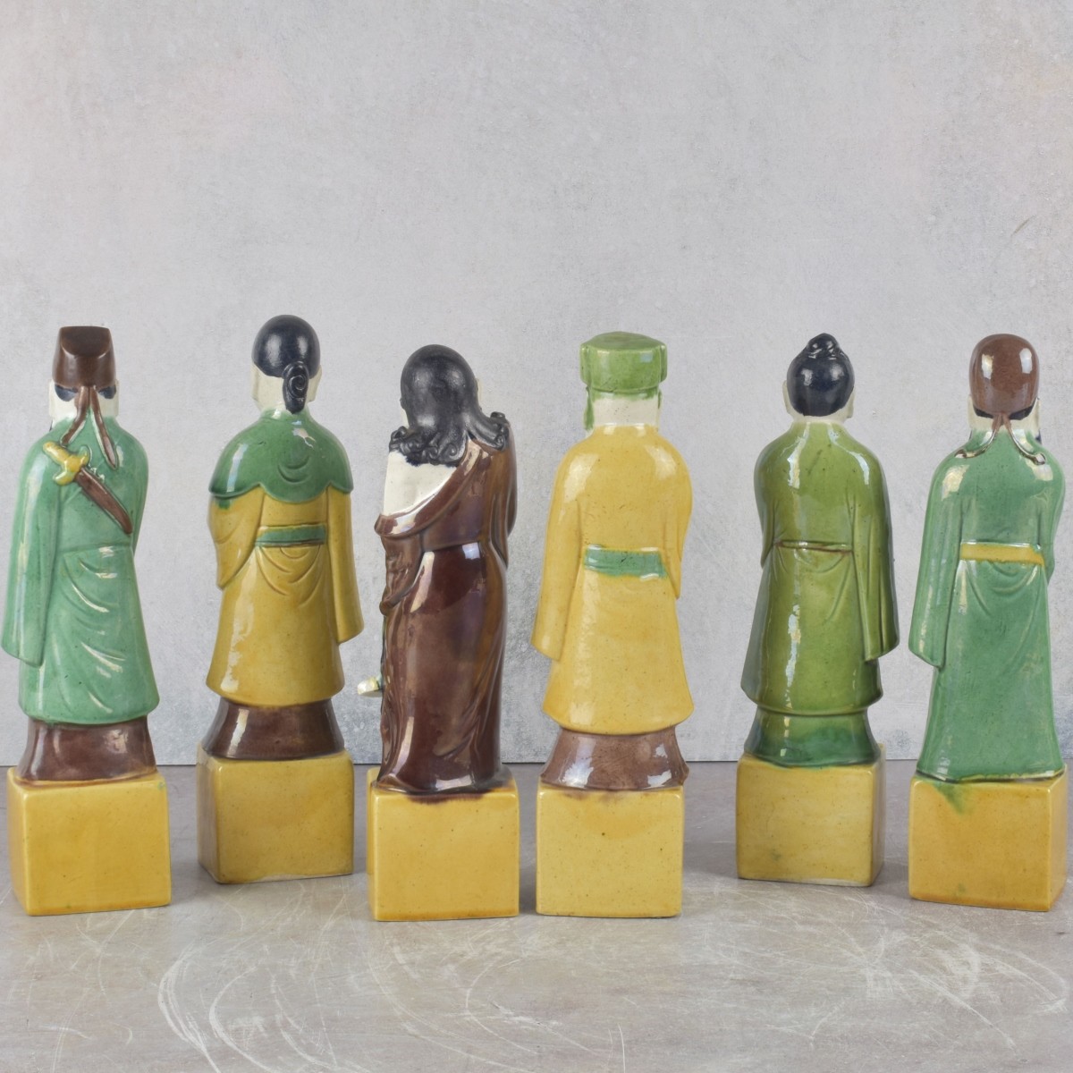 Antique Chinese Taoist Figures