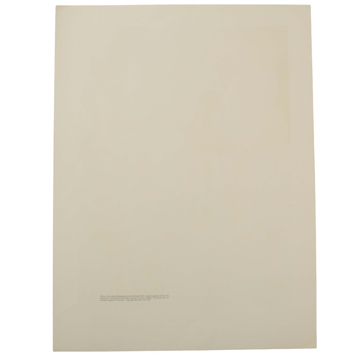 Salvador Dali, Spanish (1904-1989)