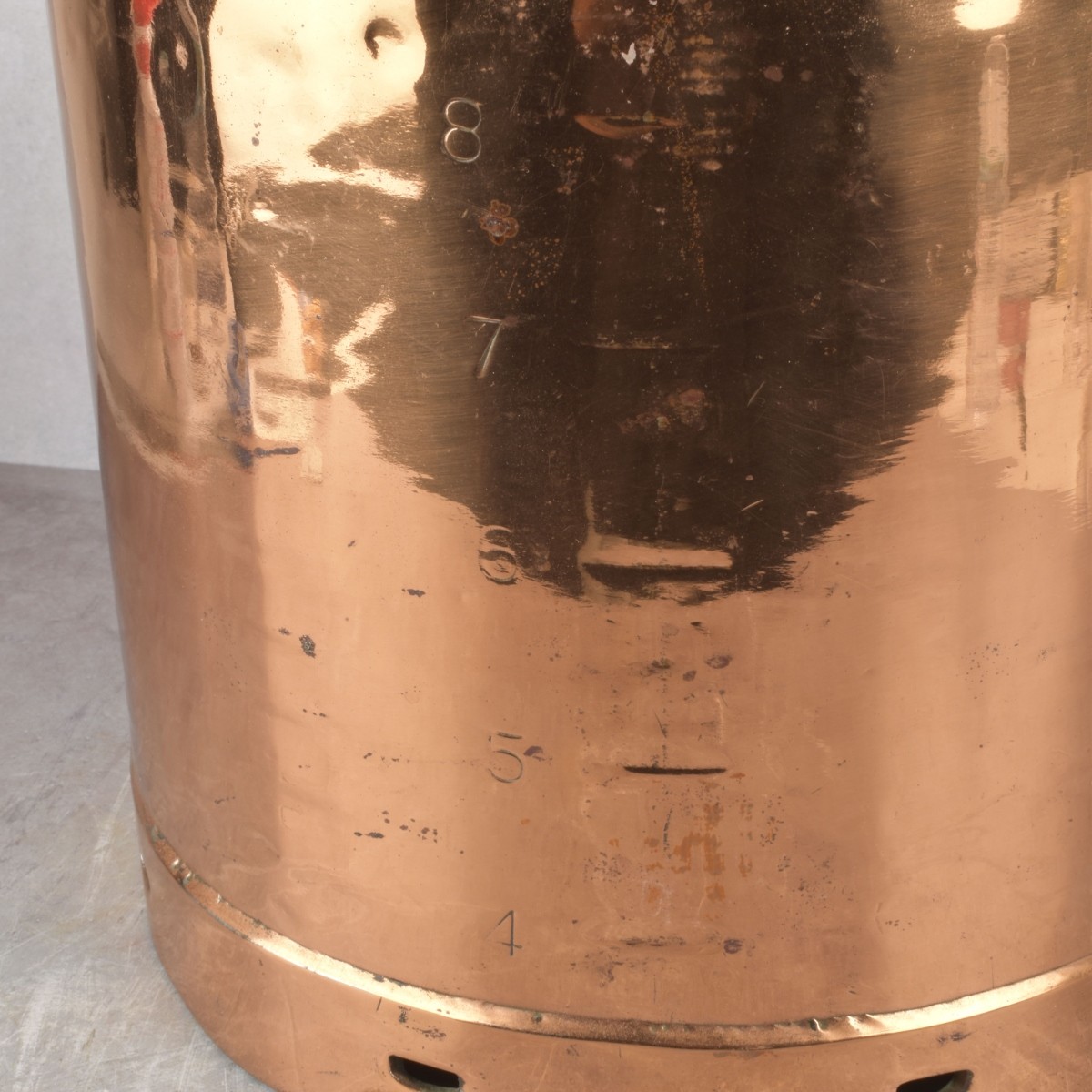 Copper Milk Can